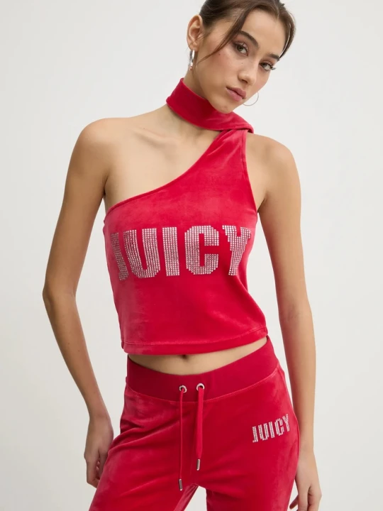 Zdjęcie produktu Juicy Couture top czerwony