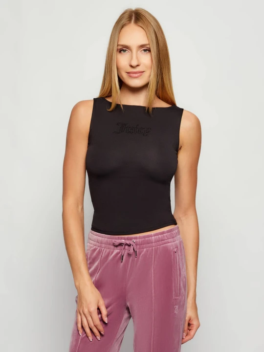 Zdjęcie produktu Juicy Couture Top MIA | Slim Fit czarny