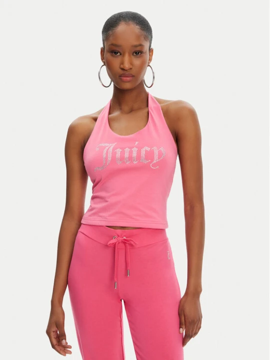 Zdjęcie produktu Juicy Couture Top Tied JCWCT125306 Różowy Slim Fit