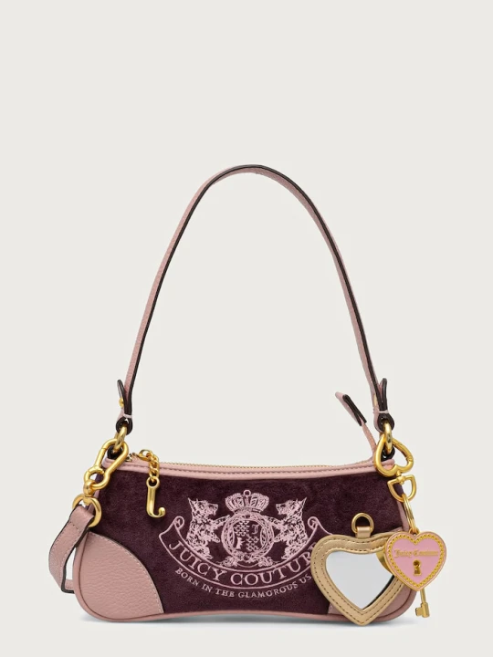 Zdjęcie produktu Juicy Couture torebka crossbody damska DAYDREAMER fioletowy