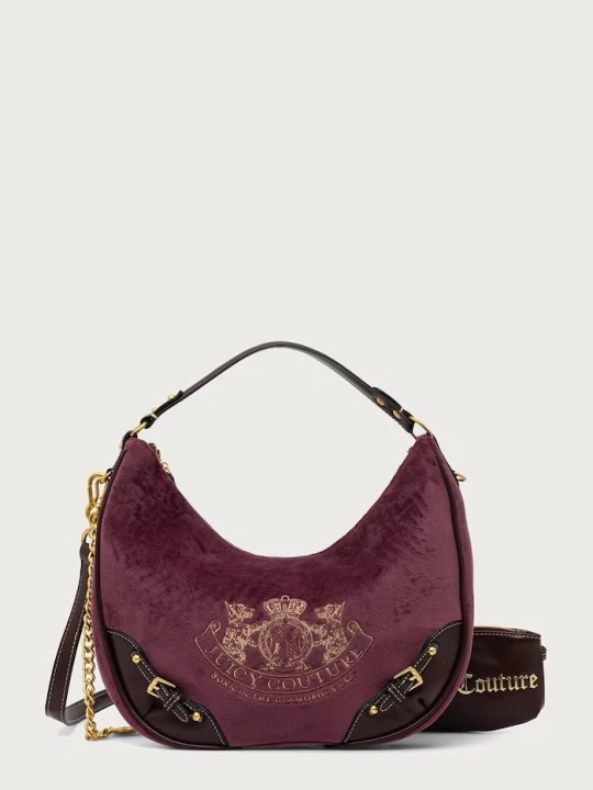 Zdjęcie produktu Juicy Couture torebka crossbody damska TWIG NARRATIVE bordowy