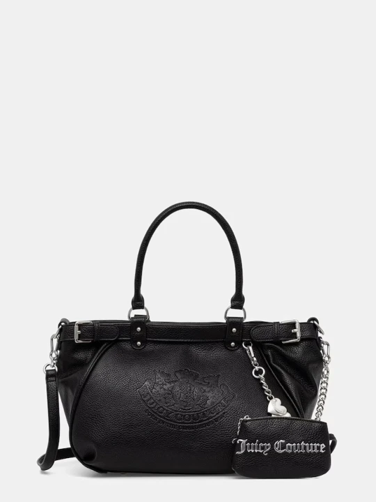 Zdjęcie produktu Juicy Couture torebka crossbody damska z imitacji skóry Twig Narrative czarny