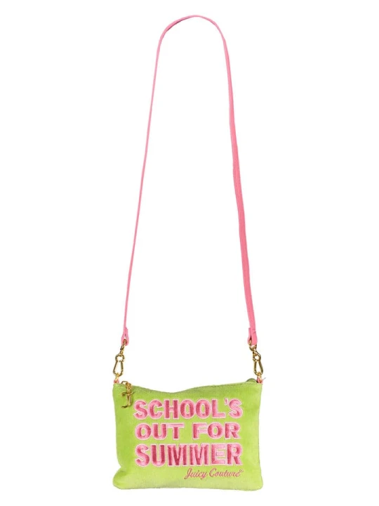 Zdjęcie produktu Juicy Couture Torebka "Ella" w kolorze różowo-zielonym - 24 x 18, 5 x 3 cm rozmiar: onesize