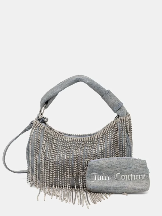 Zdjęcie produktu Juicy Couture torebka hobo damska jeansowa FIREFLIES niebieski
