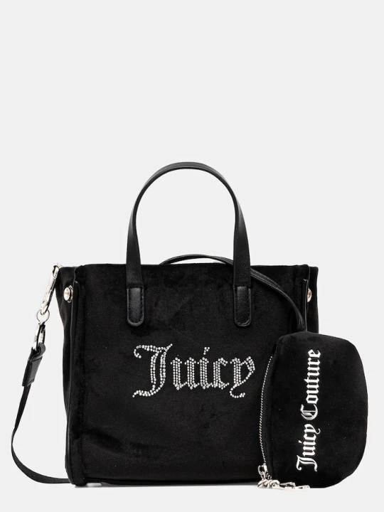 Zdjęcie produktu Juicy Couture torebka Iris Velvet czarny