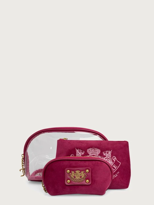 Zdjęcie produktu Juicy Couture zestaw kosmetyczek damskich SHERIL BEAUTY SET różowy