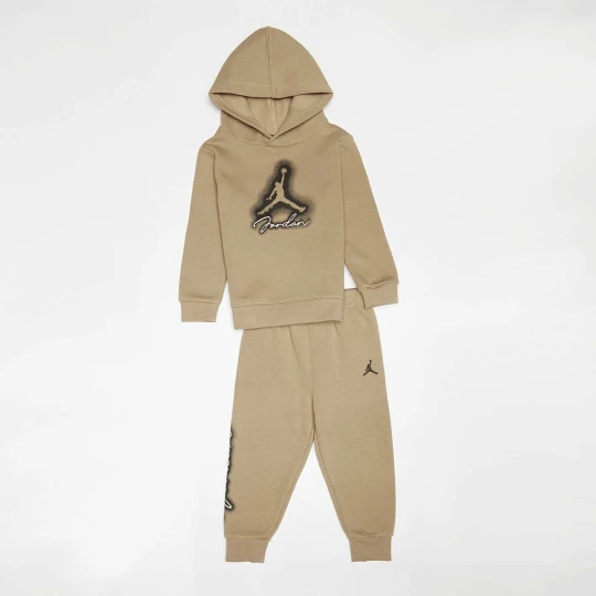 Zdjęcie produktu Junior Michael Jordan MVP Fleece Pullover Set beż