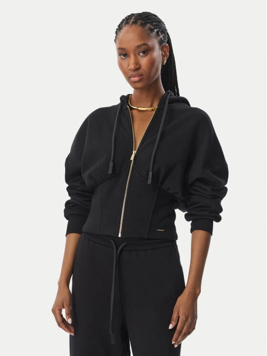 Zdjęcie produktu Just Cavalli Bluza 81PAIE22 CF102 Czarny Regular Fit