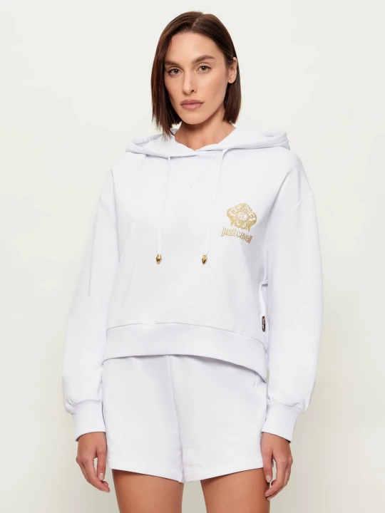 Zdjęcie produktu Just Cavalli Bluza | Loose fit biały