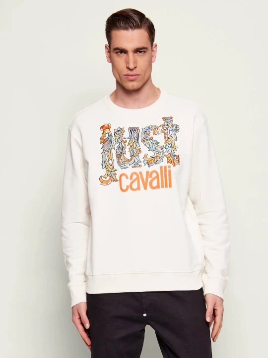 Zdjęcie produktu Just Cavalli Bluza | Regular Fit ecru