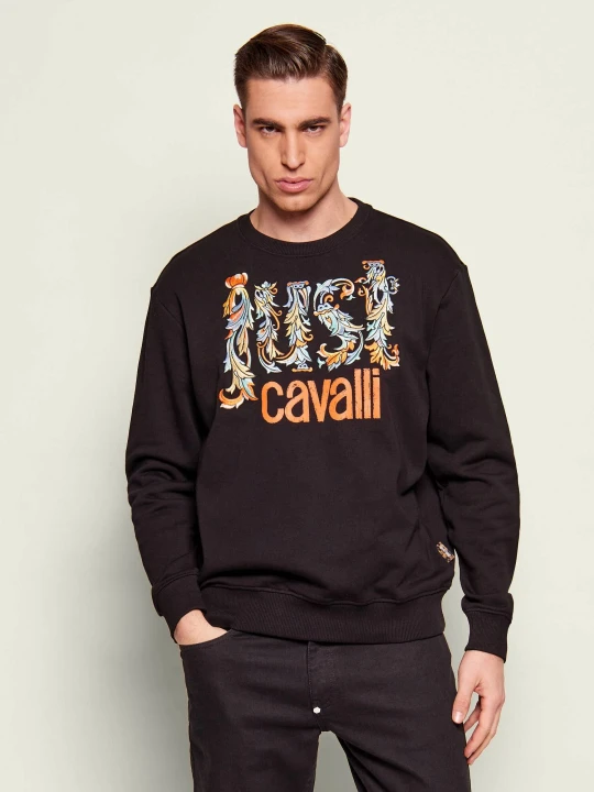 Zdjęcie produktu Just Cavalli Bluza | Regular Fit czarny