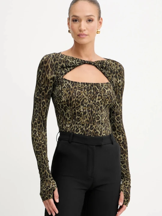 Zdjęcie produktu Just Cavalli bluzka brązowy