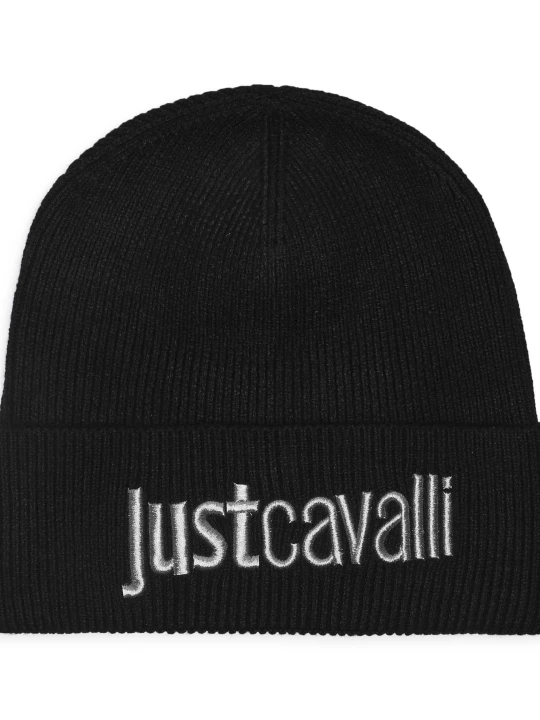 Zdjęcie produktu Just Cavalli Czapka | z dodatkiem wełny czarny