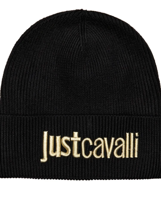 Zdjęcie produktu Just Cavalli Czapka | z dodatkiem wełny czarny