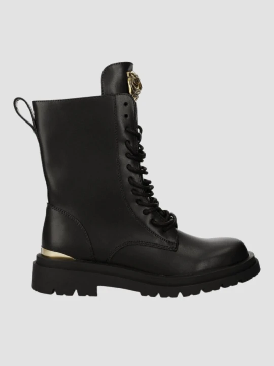 Zdjęcie produktu JUST CAVALLI Czarne buty Fondo Kaili Kombat, Rozmiar 36