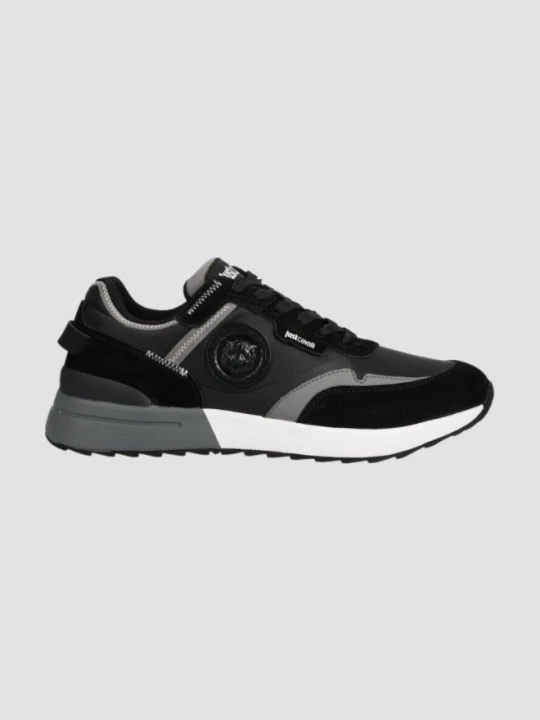 Zdjęcie produktu JUST CAVALLI Czarne sneakersy Fondo Action Basic, Rozmiar 40