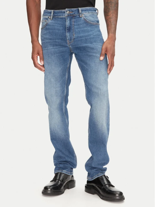 Zdjęcie produktu Just Cavalli Jeansy 78OAB5S0 Granatowy Slim Fit