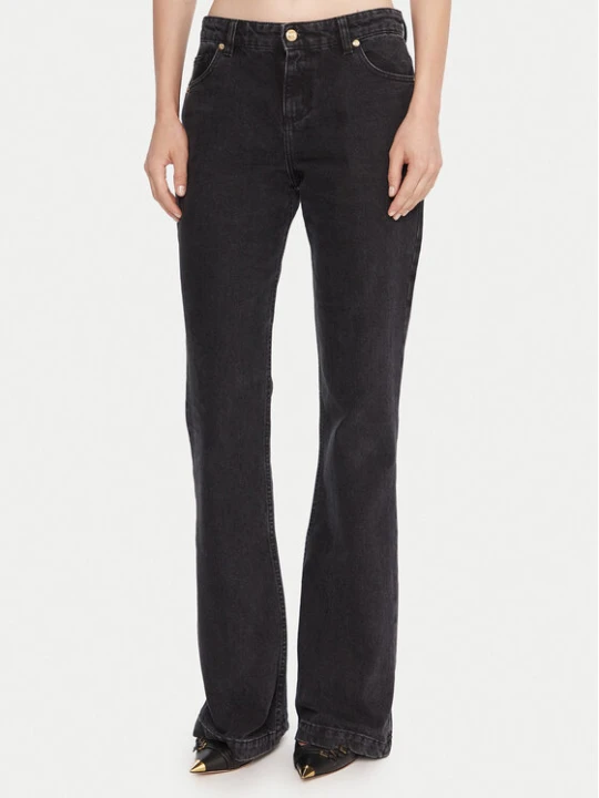 Zdjęcie produktu Just Cavalli Jeansy 79PAB5F3 CDWC8 Czarny Flare Fit