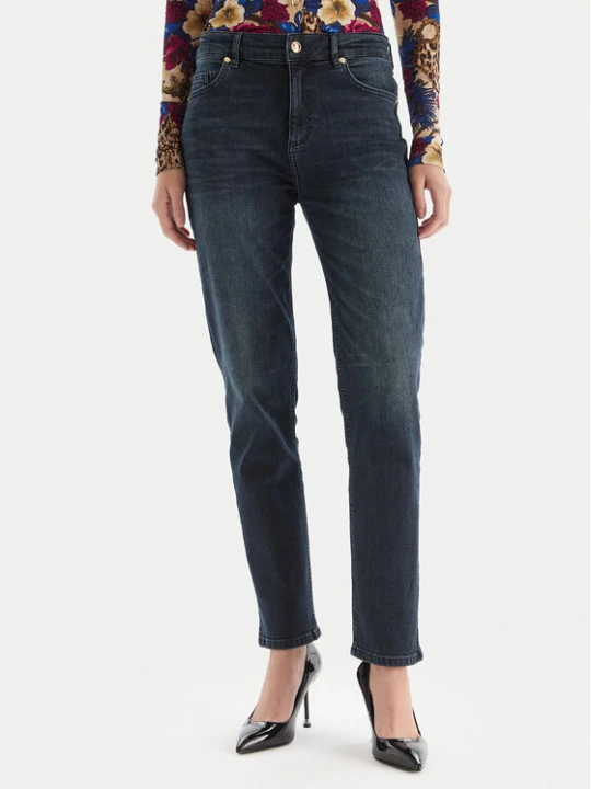 Zdjęcie produktu Just Cavalli Jeansy 79PAB5L1 CDWAD Granatowy Slim Fit