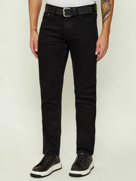 Zdjęcie produktu Just Cavalli Jeansy | Straight fit czarny