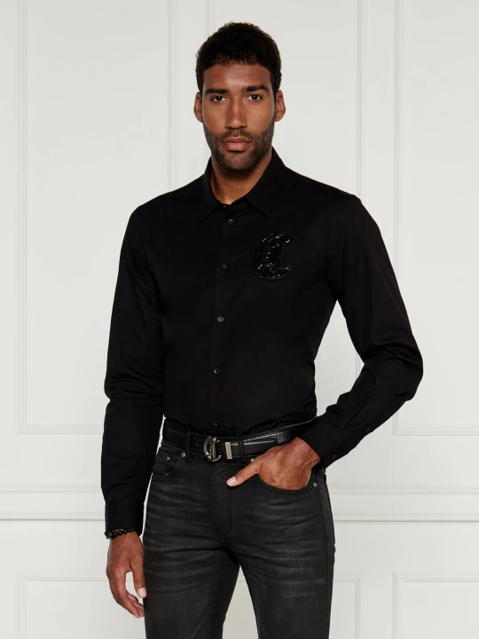 Zdjęcie produktu Just Cavalli Koszula | Regular Fit czarny
