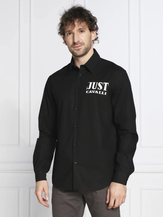 Zdjęcie produktu Just Cavalli Koszula | Regular Fit czarny
