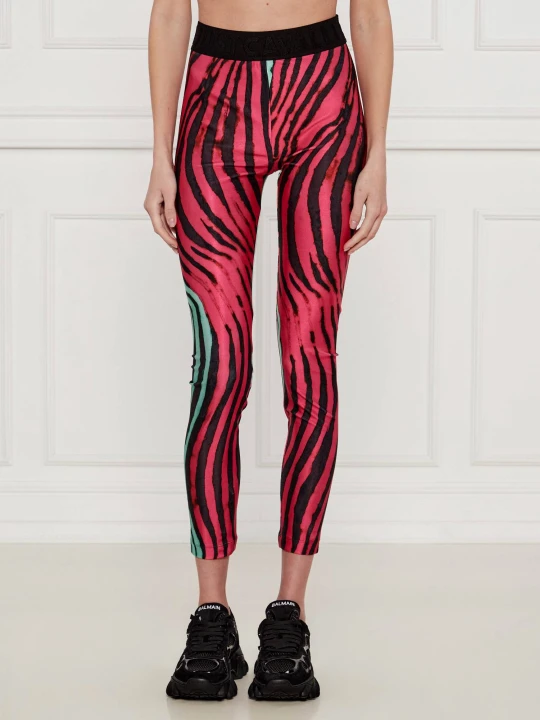 Zdjęcie produktu Just Cavalli Legginsy | Slim Fit różowy