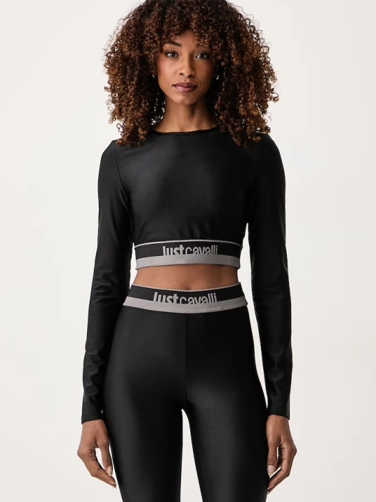 Zdjęcie produktu Just Cavalli longsleeve damski czarny