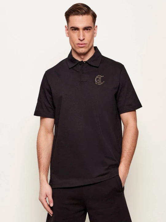 Zdjęcie produktu Just Cavalli Polo | Regular Fit czarny