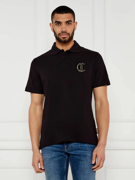 Zdjęcie produktu Just Cavalli Polo | Regular Fit czarny