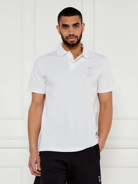 Zdjęcie produktu Just Cavalli Polo | Regular Fit biały