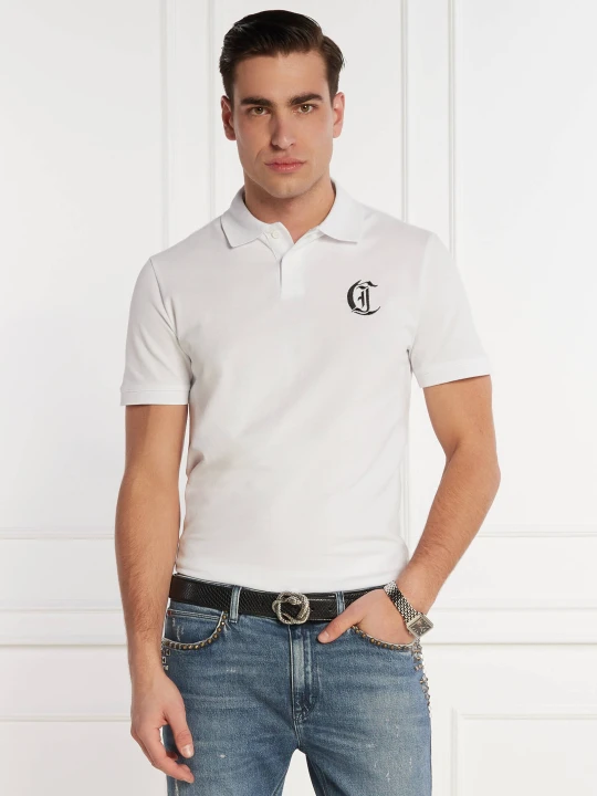 Zdjęcie produktu Just Cavalli Polo | Regular Fit biały