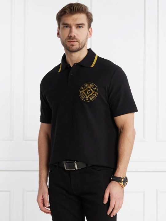 Zdjęcie produktu Just Cavalli Polo | Regular Fit czarny