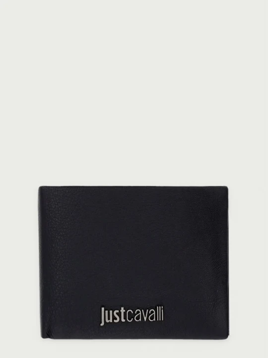 Zdjęcie produktu Just Cavalli portfel męski skórzany czarny