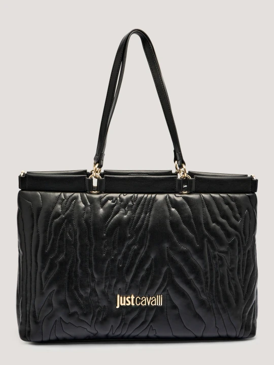 Zdjęcie produktu Just Cavalli Shopperka czarny