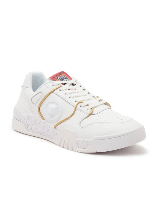 Zdjęcie produktu Just Cavalli Skórzane sneakersy biały