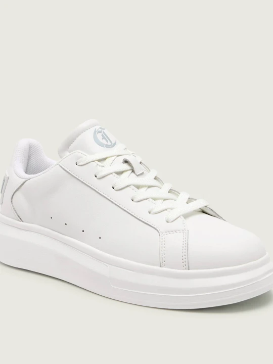 Zdjęcie produktu Just Cavalli Skórzane sneakersy FONDO URSA DIS. 6 biały