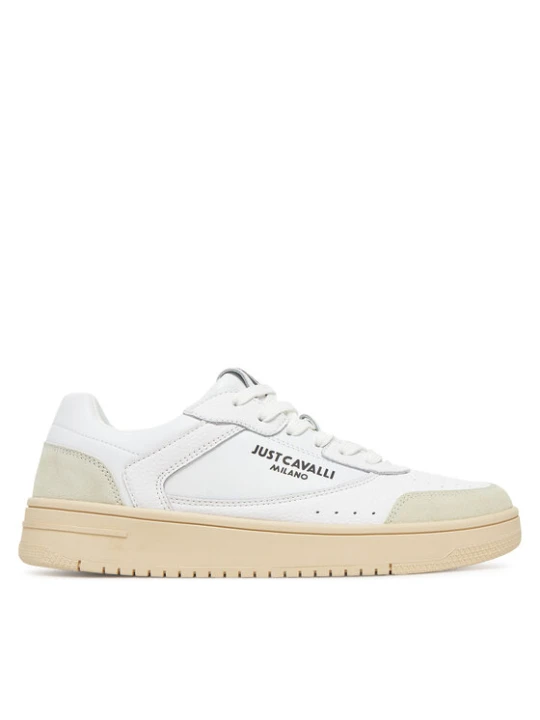 Zdjęcie produktu Just Cavalli Sneakersy 78QA3SM8 ZPA90 Biały