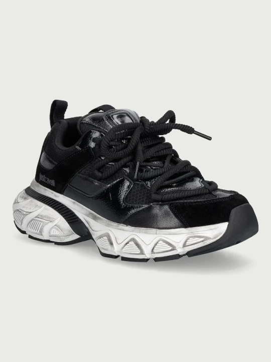 Zdjęcie produktu Just Cavalli sneakersy damskie czarny