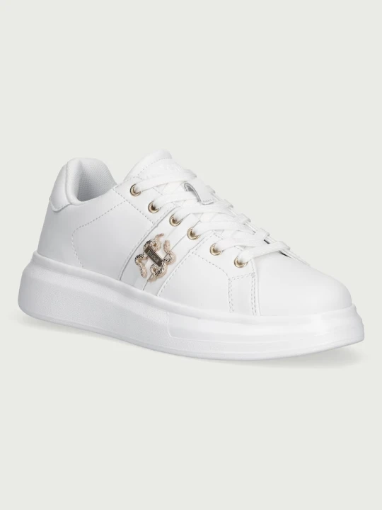 Zdjęcie produktu Just Cavalli sneakersy damskie skórzane biały