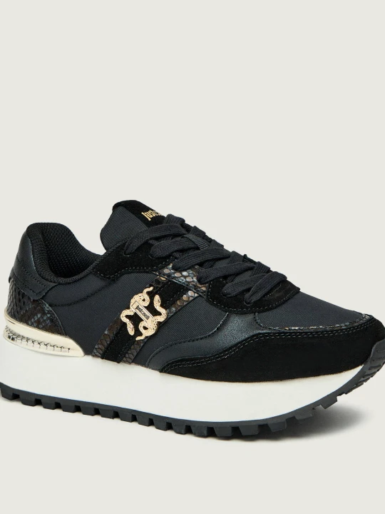 Zdjęcie produktu Just Cavalli Sneakersy | zamsz czarny