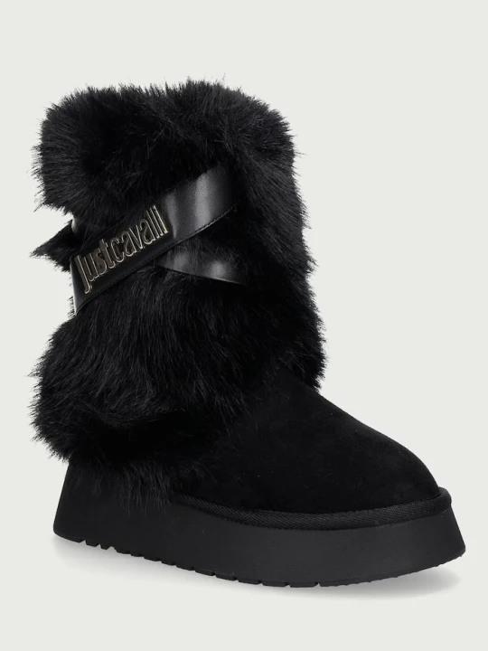 Zdjęcie produktu Just Cavalli śniegowce damskie czarny