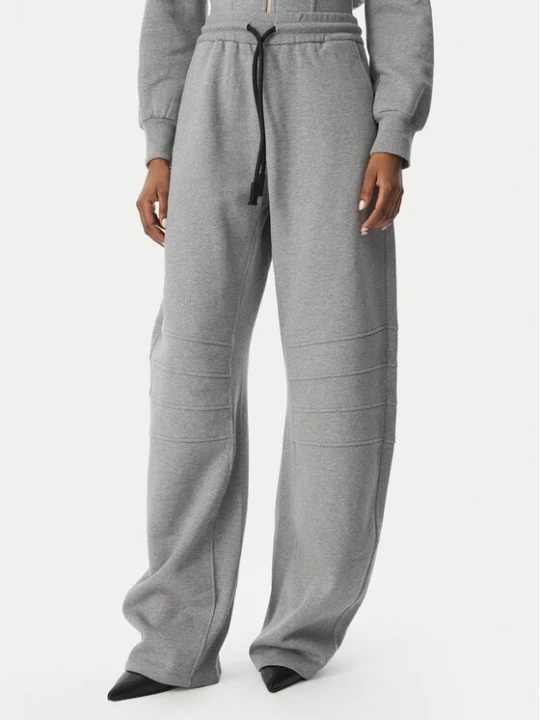 Zdjęcie produktu Just Cavalli Spodnie dresowe 81PAAE22 CF102 Szary Relaxed Fit
