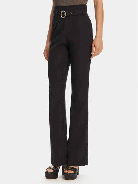 Zdjęcie produktu Just Cavalli Spodnie materiałowe 78PAA130 Czarny Slim Fit