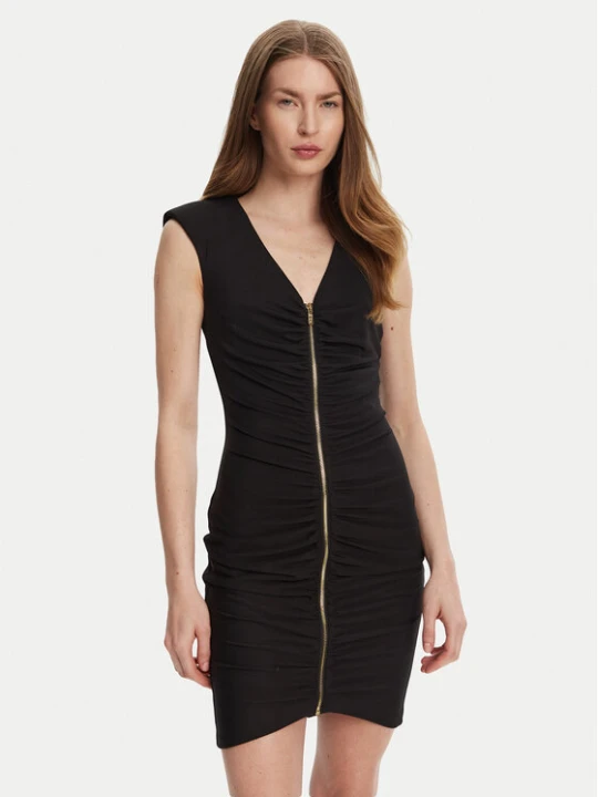 Zdjęcie produktu Just Cavalli Sukienka koktajlowa 78PAO949 Czarny Slim Fit