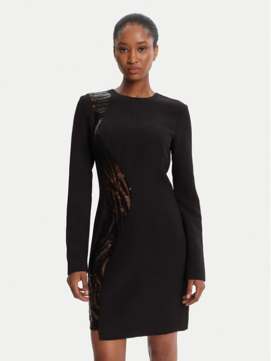 Zdjęcie produktu Just Cavalli Sukienka koktajlowa 79PAO918 Czarny Regular Fit