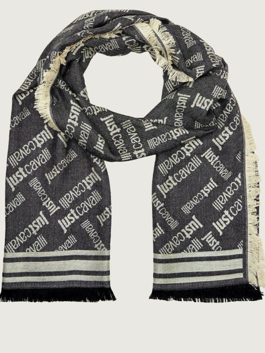 Zdjęcie produktu Just Cavalli Szal czarny