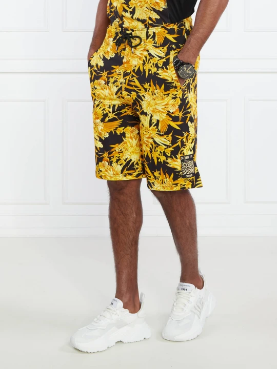 Zdjęcie produktu Just Cavalli Szorty BIS FLOWER | Regular Fit czarny