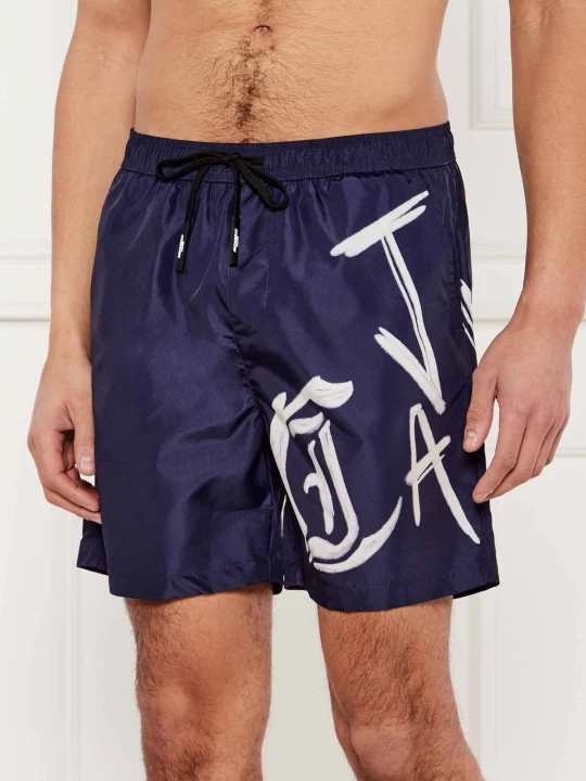 Zdjęcie produktu Just Cavalli Szorty kąpielowe | Regular Fit granatowy