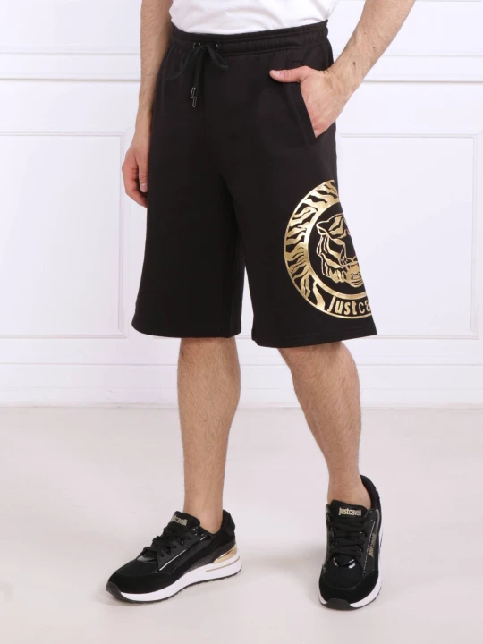 Zdjęcie produktu Just Cavalli Szorty | Regular Fit czarny